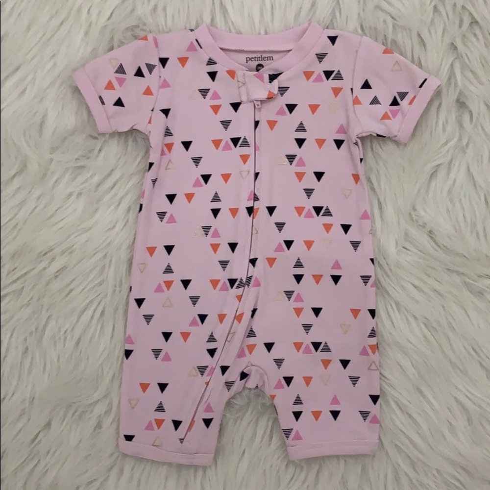 Baby girl zipper jumper